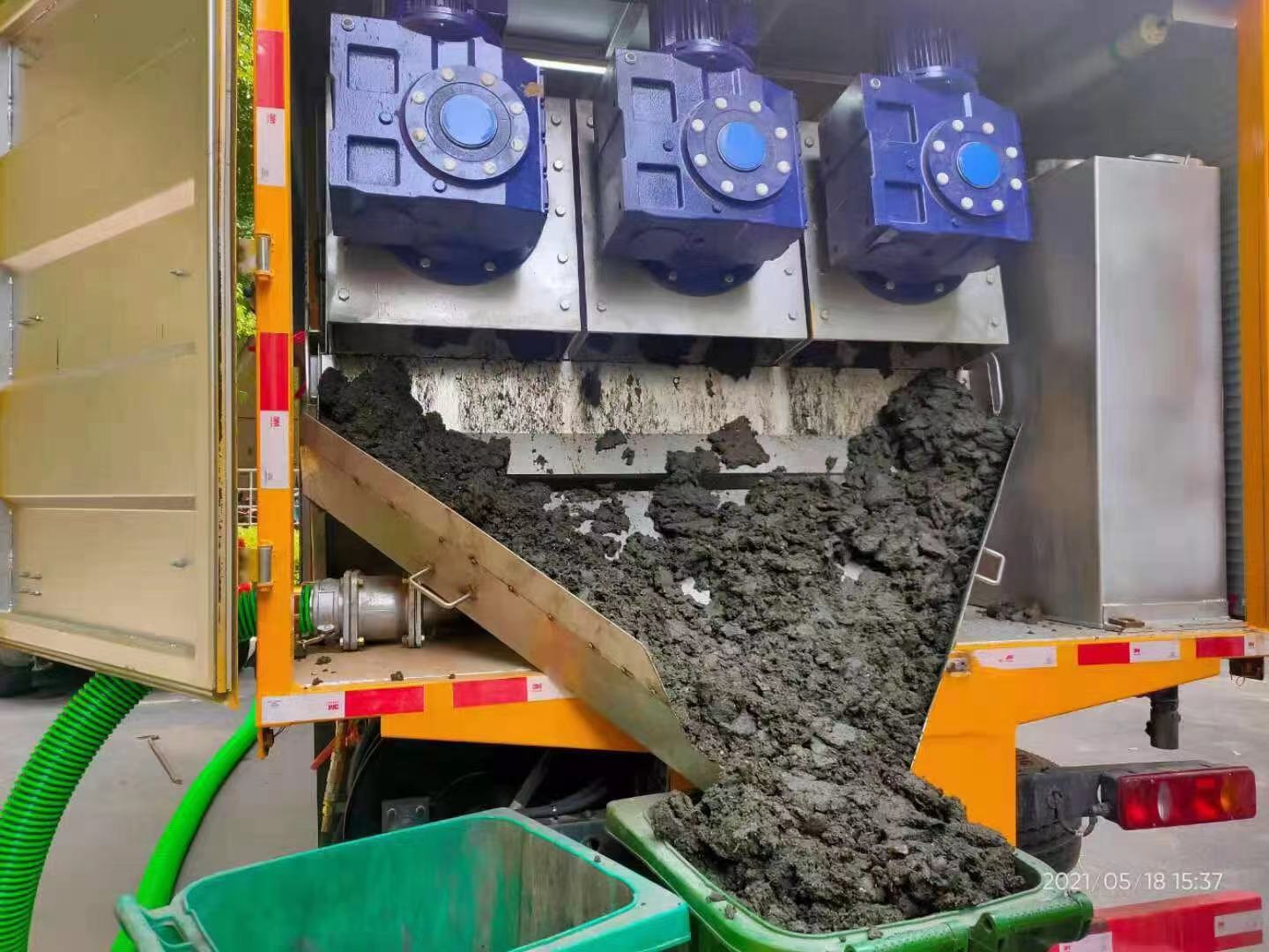 肇州化粪池清掏城市维护站-泥浆净化干湿分离处理